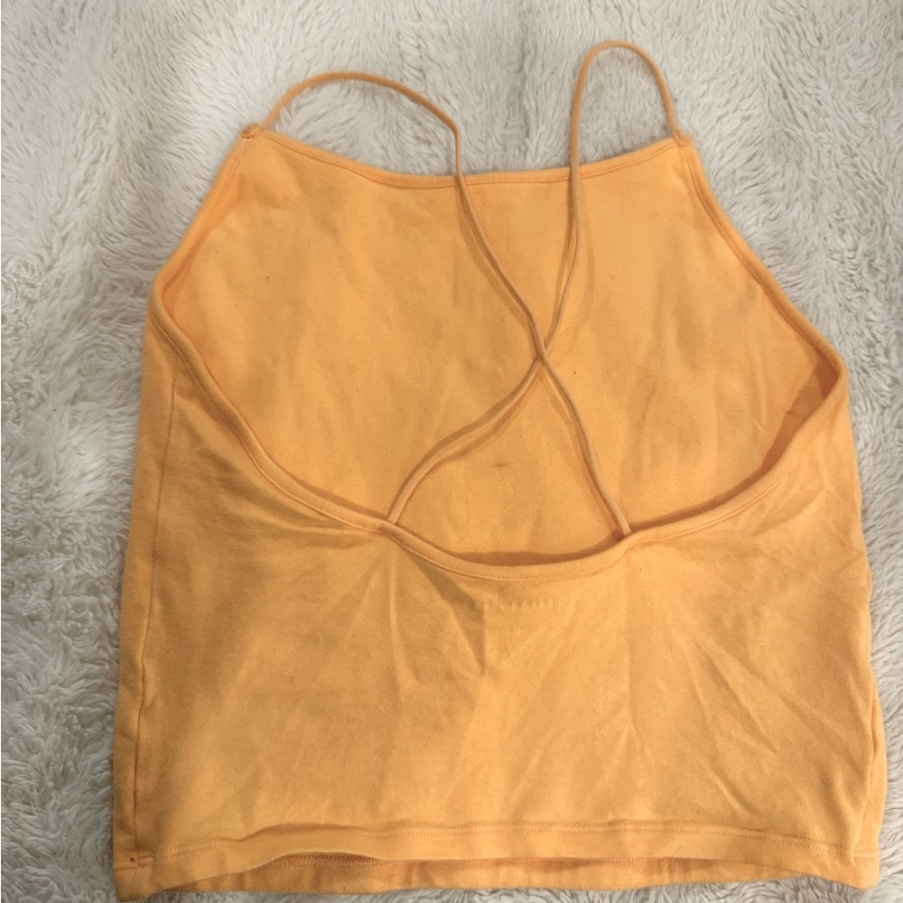 American Eagle cross back crop top